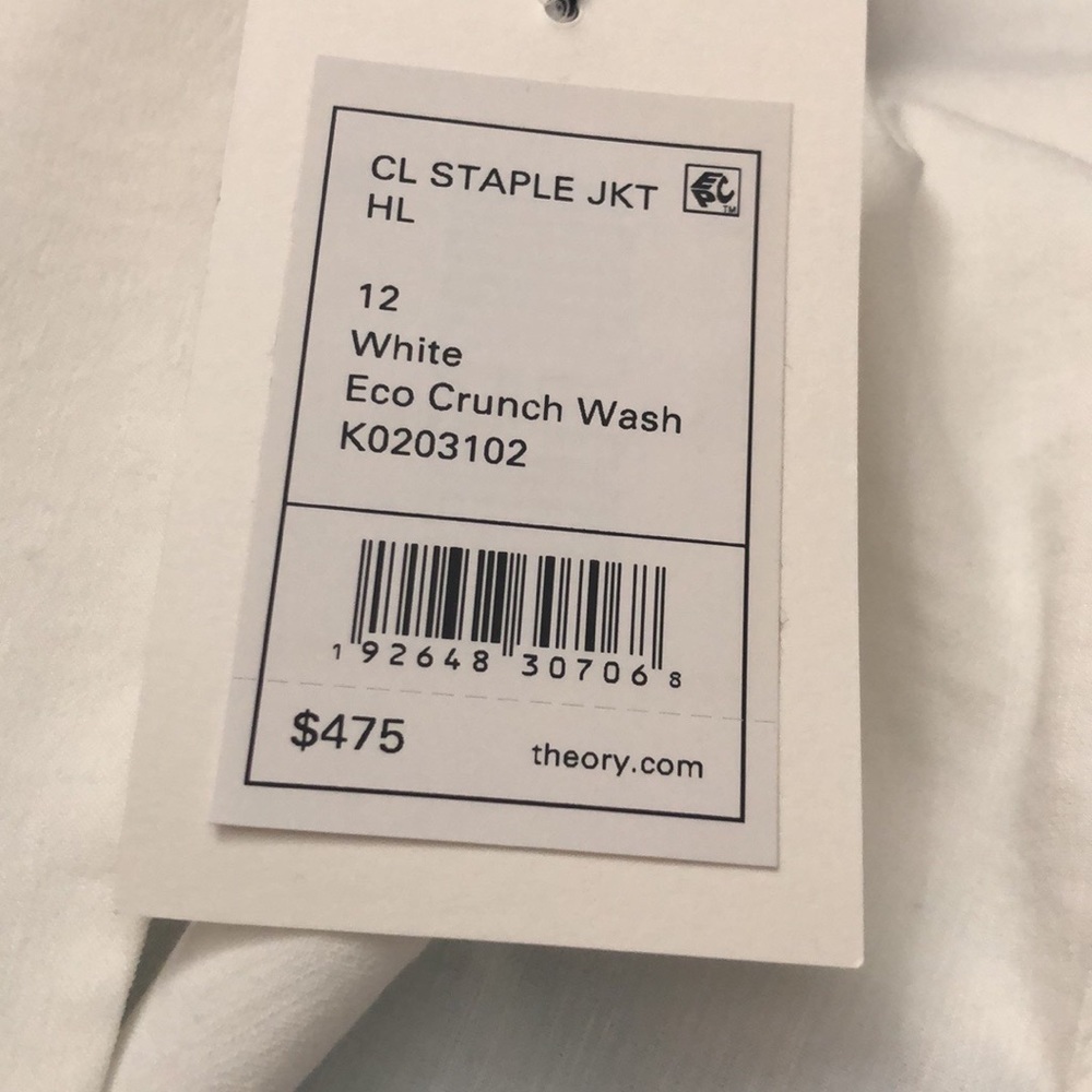 Eco crunch linen staple jacket - Picture 5 of 7